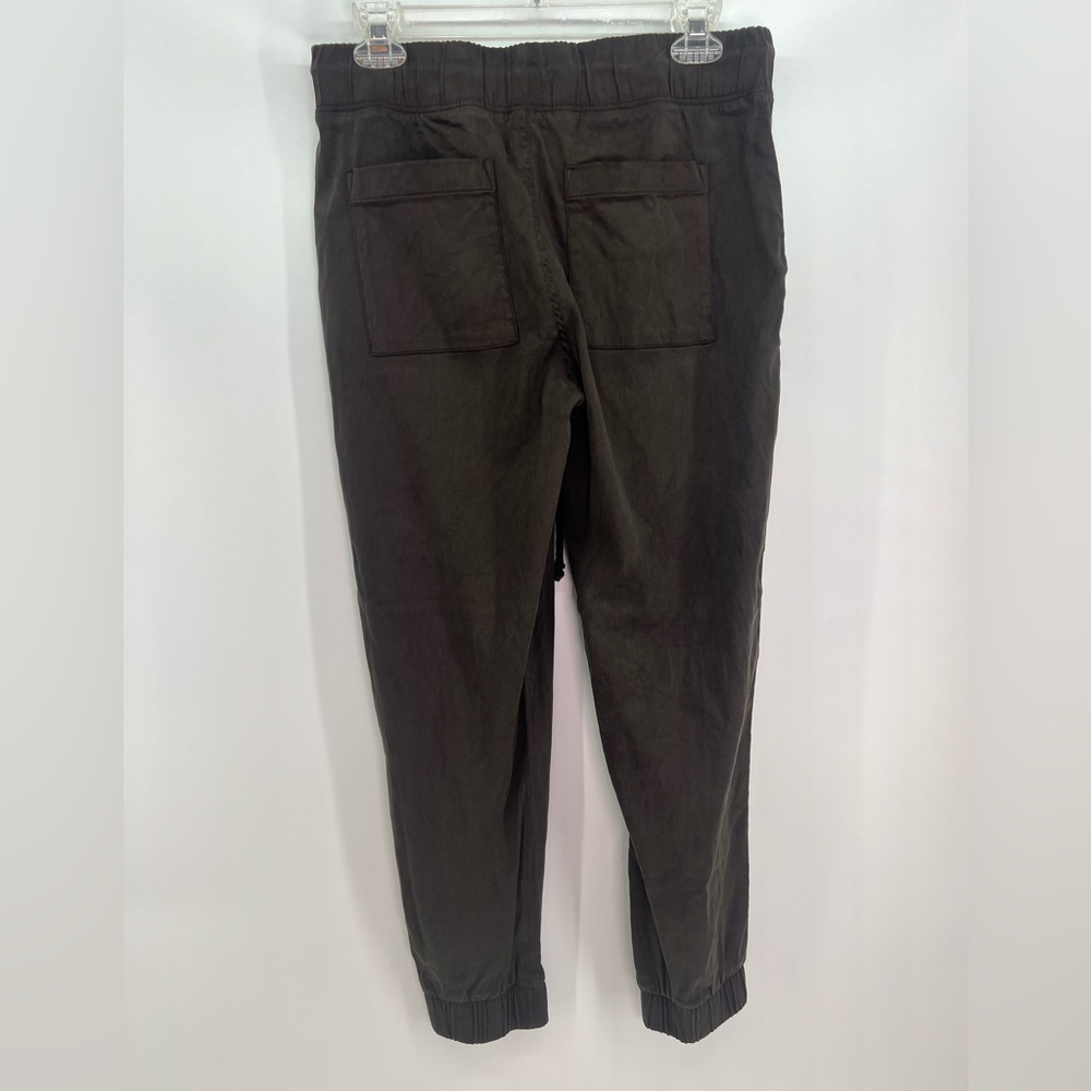 Bella Dahl Dark Quartz Brown Drawstring Pocket Jogger Ankle Pants S Small - Picture 5 of 10